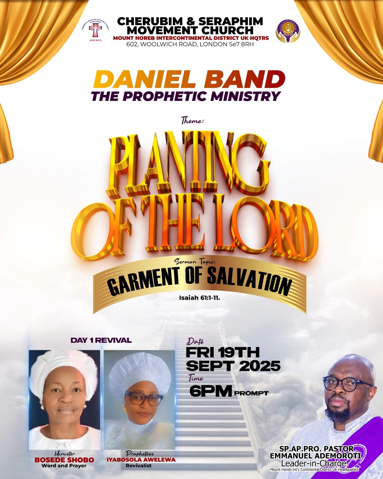 Planting of the Lord Revival Banner Day 1